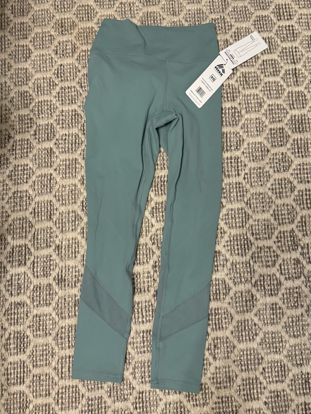 RBX Kids High-Waist Leggings - Teal